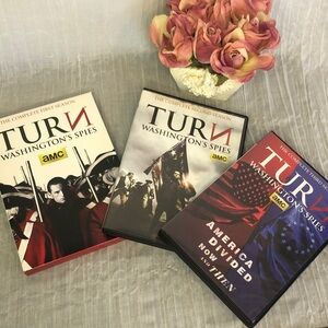 TURN Washingtons Spies AMC's Series Season 1, 2 , 3 -Revolutionary War History